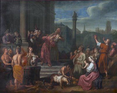 Paul and Barnabas at Lystra by Unbekannt Unbekannt
